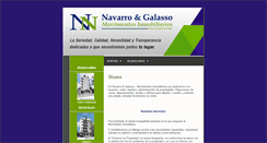 Desktop Screenshot of navarrogalasso.com